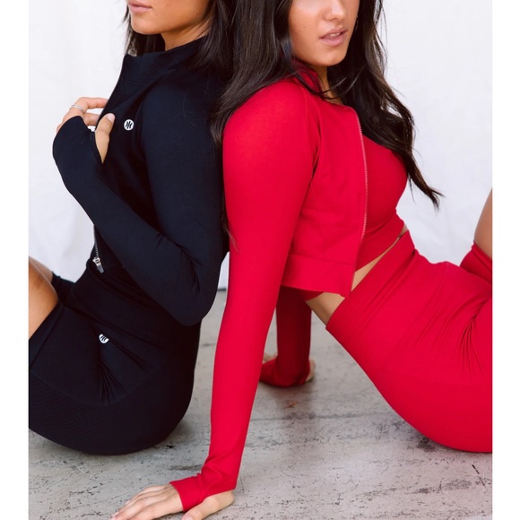 ASTORIA VELOCITY SEAMLESS ZIP UP - BLACK / MEDIUM - Picture 4 of 8